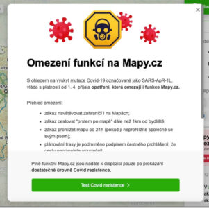 Mapy.cz apríl