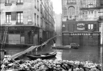 Povodeň v Paříži 1910