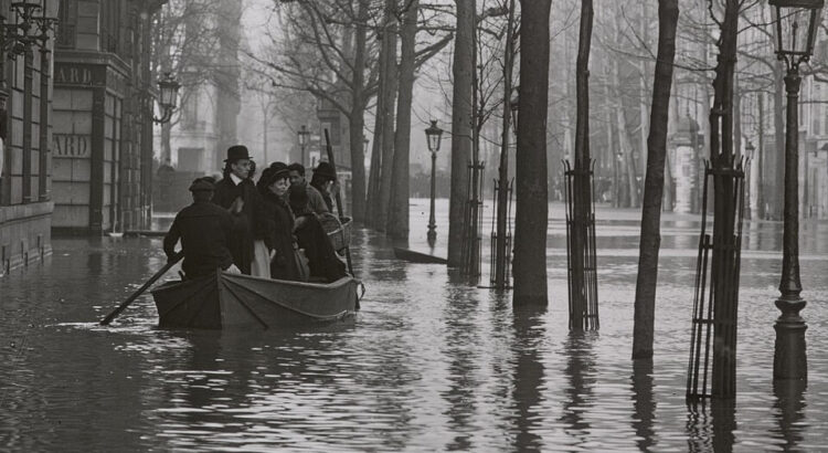 Povodeň v Paříži 1910