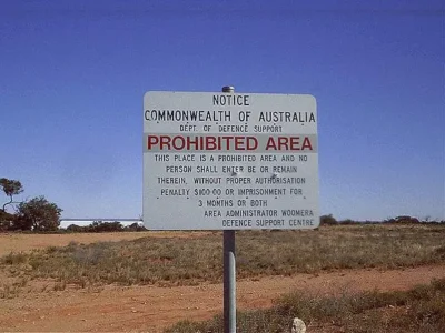 Zakázaná oblast Woomera