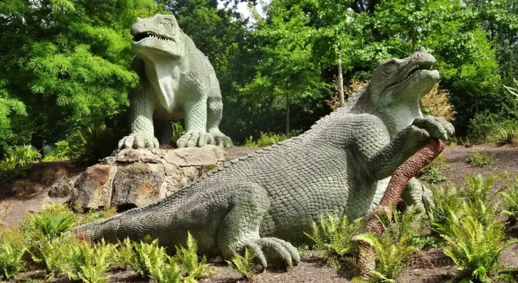 Dinosauři v Crystal Palace Parku
