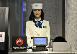 Roboti v japonském hotelu