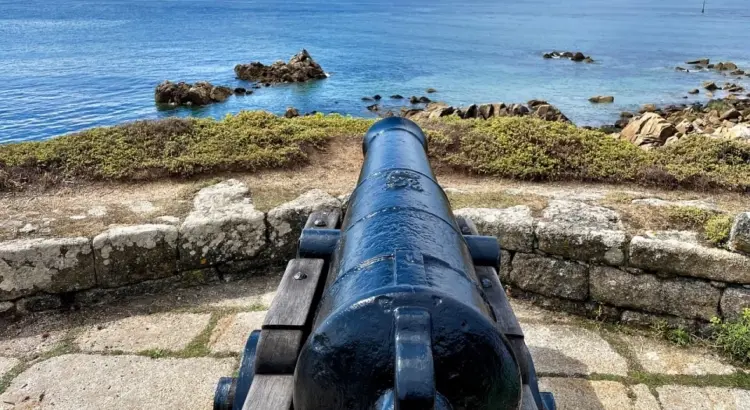 Dělo na souostroví Scilly